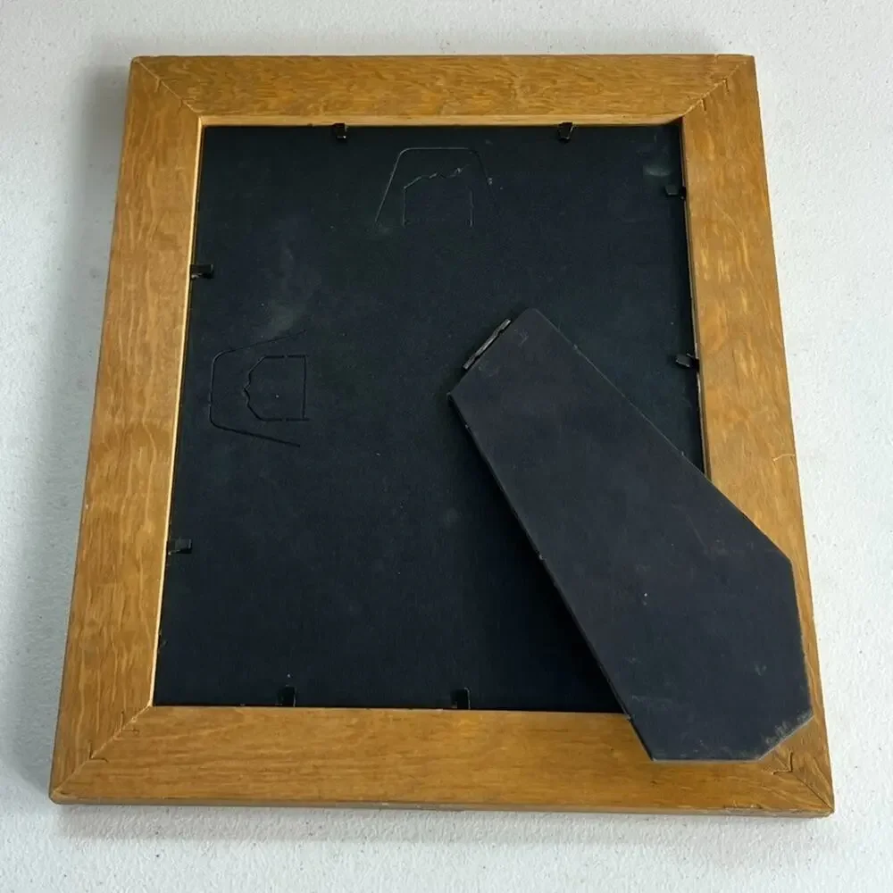 Wood Picture Frame 11 x 10 Distressed Vintage Wood Grain